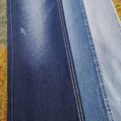 170cm Breite Gewebte Strecke Blaue Denim Stoff 8,2oz Langlebig und stilvoll