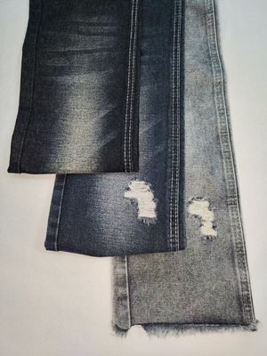 Schwergewicht BLAU GRAU Denim Stoff 78,6% Baumwolle JSD3250C für Mode Jeans oder Jungenhosen