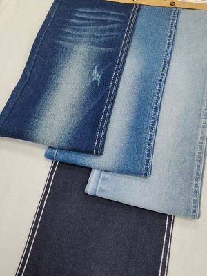 Stretchy Comfort 55% Baumwolle Denim Stoff von hoher Qualität 12*21/40+70 Bau JSD3031 Anzug Jeans Großhandel Denim